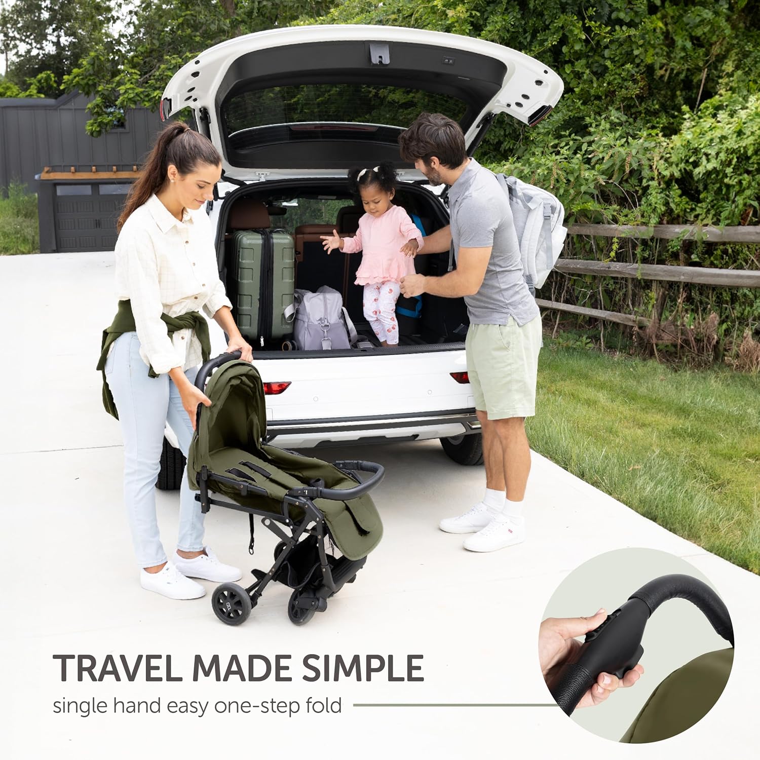 best one hand fold travel stroller Lightweight Travel Stroller for Baby & Toddlers
